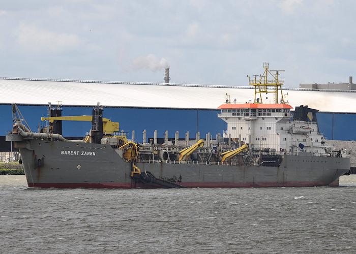 Photograph of the vessel  Barent Zanen pictured at Vlaardingen on 23rd June 2012