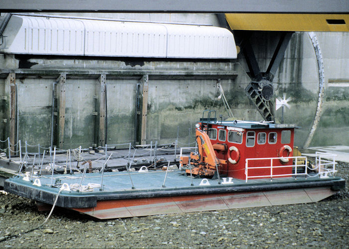 Photograph of the vessel  Barrier One pictured at Woolwich on 24th September 1997