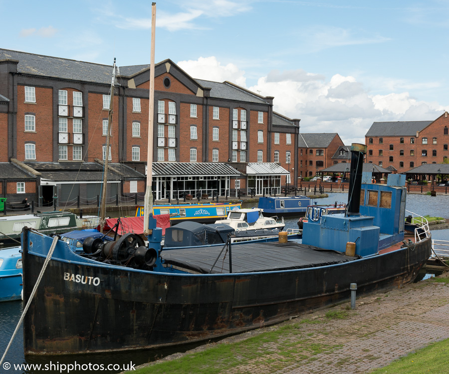 Photograph of the vessel  Basuto pictured at the National Waterways Museum at Ellesmere Port on 29th August 2015