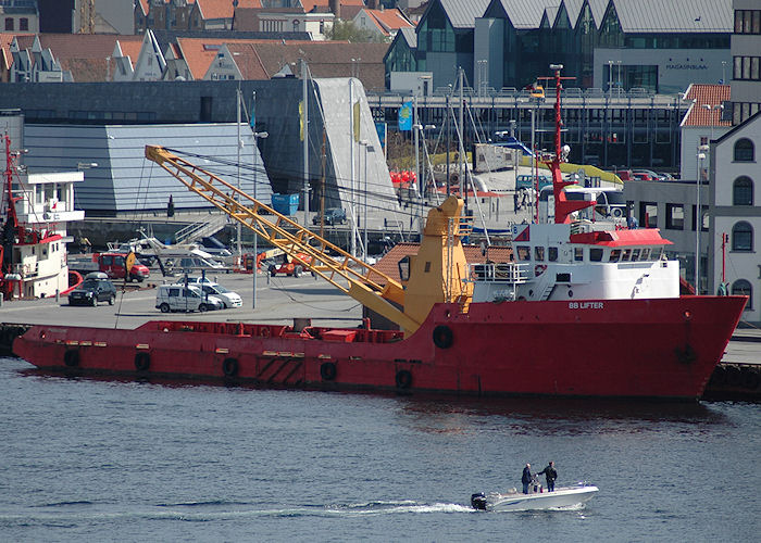 Photograph of the vessel  BB Lifter pictured in Stavanger on 4th May 2008