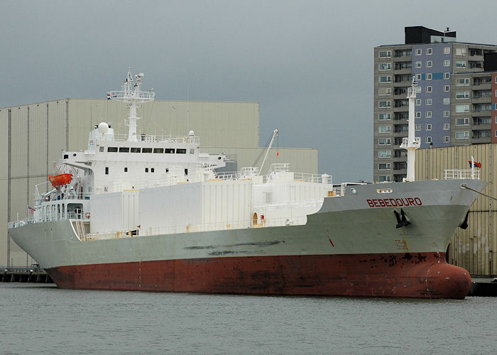 Photograph of the vessel  Bebedouro pictured in Ijsselhaven, Rotterdam on 20th June 2010