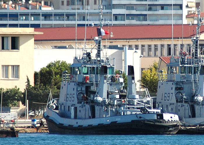 FS Bélier pictured at Toulon on 9th August 2008