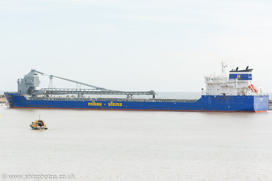 Photograph of the vessel  Beltnes pictured at Nigg Bay, Aberdeen on 29th May 2019