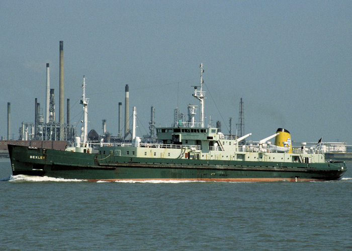 Photograph of the vessel  Bexley pictured on the River Thames on 16th May 1998