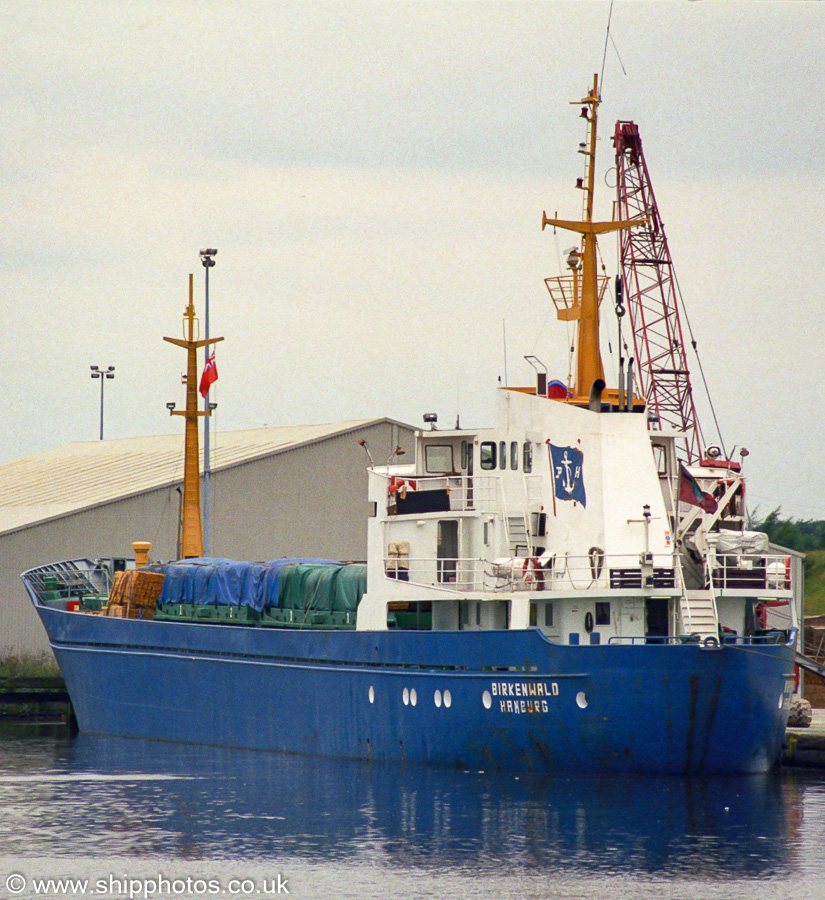 Photograph of the vessel  Birkenwald pictured at Goole on 11th August 2002