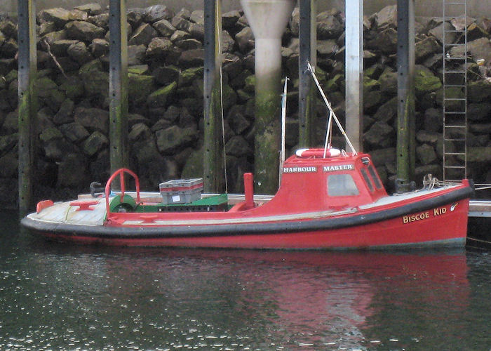 Photograph of the vessel  Biscoe Kid pictured at Eyemouth on 21st March 2010