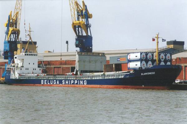 Photograph of the vessel  Blankenese pictured in Hull on 17th June 2000