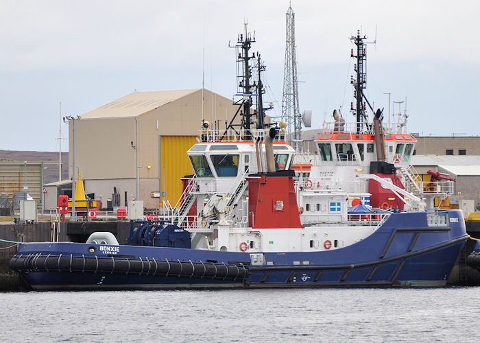 Photograph of the vessel  Bonxie pictured at Sella Ness on 11th May 2013