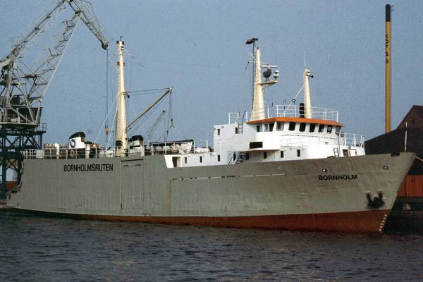 Photograph of the vessel  Bornholm pictured in Kolding on 28th May 1998