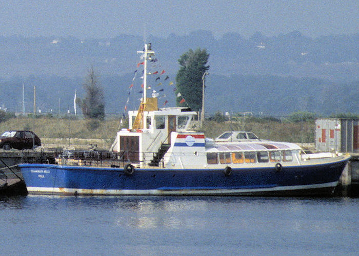 Photograph of the vessel  Bournemouth Belle pictured in Poole on 26th September 1997