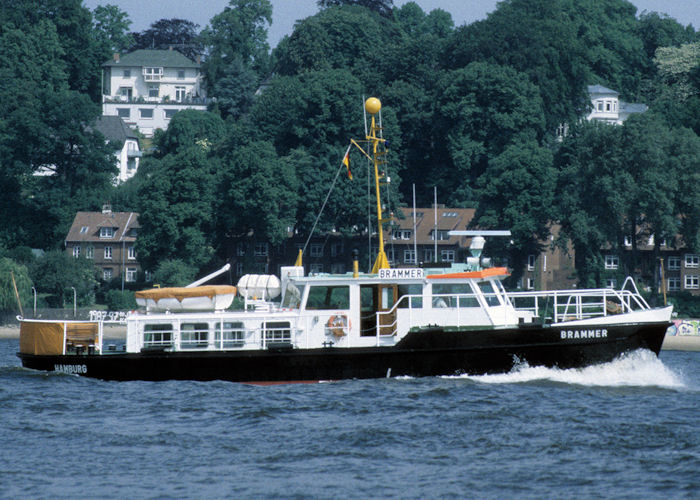 Photograph of the vessel rv Brammer pictured at Hamburg on 9th June 1997