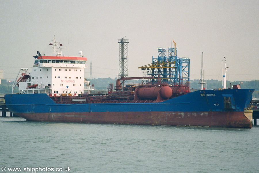  Bro Jupiter pictured at Fawley on 17th August 2003