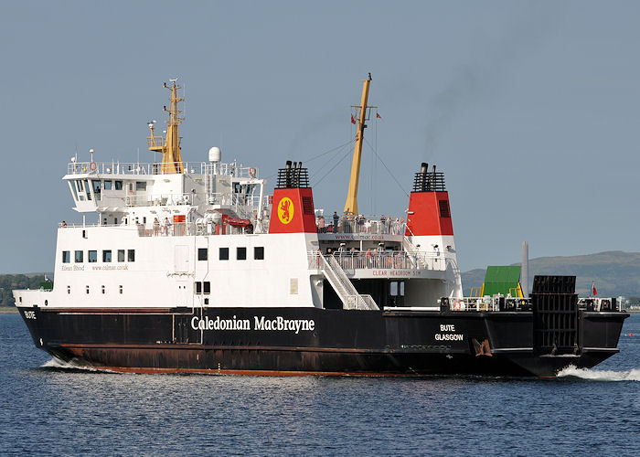 Photograph of the vessel  Bute pictured departing Rothesay on 7th July 2013