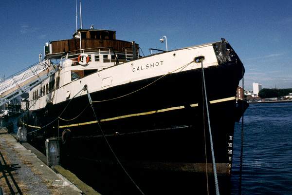 Photograph of the vessel  Calshot pictured in Southampton on 10th August 1991