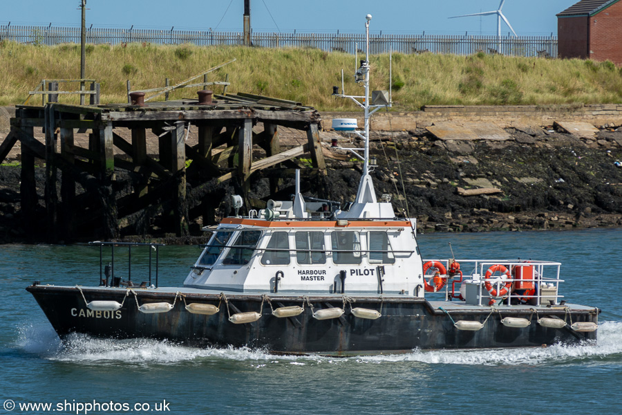 Photograph of the vessel pv Cambois pictured at Blyth on 14th August 2021