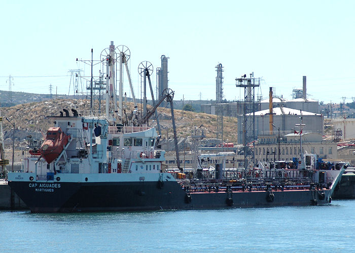  Cap Aiguades pictured at Port de Bouc on 10th August 2008