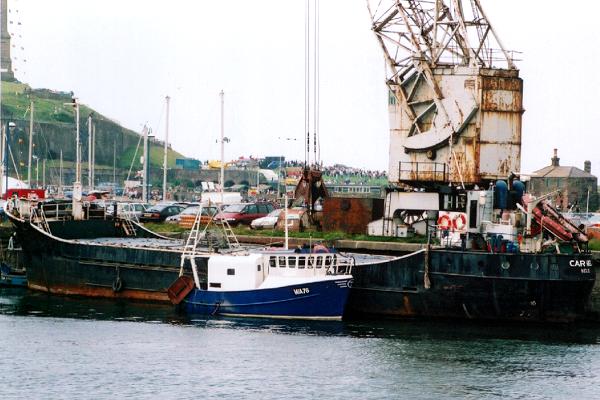 Photograph of the vessel  Carmel pictured laid up at Whitehaven on 23rd June 2001