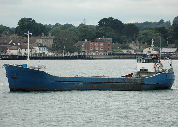 Photograph of the vessel  Carmel pictured laid up at Hythe on 14th August 2010