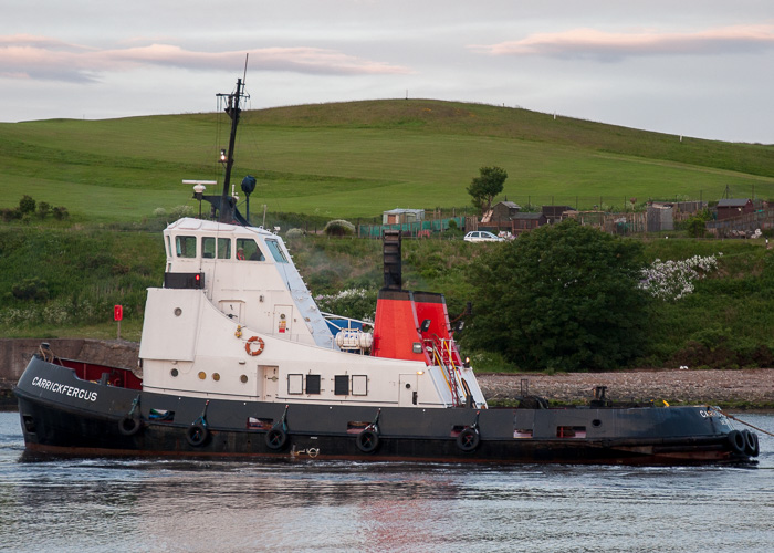 Photograph of the vessel  Carrickfergus pictured at Aberdeen on 8th June 2014