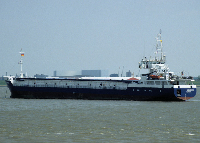 Photograph of the vessel  Casablanca pictured at Bremerhaven on 6th June 1997