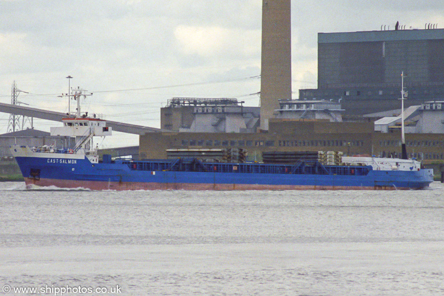 Photograph of the vessel  Cast Salmon pictured passing Gravesend on 2nd May 2003