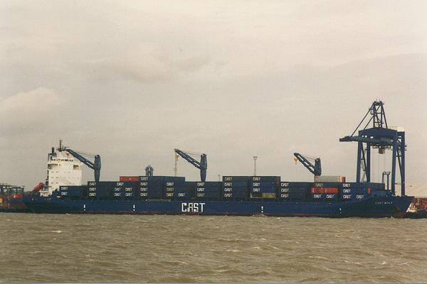 Photograph of the vessel  Cast Wolf pictured in Felixstowe on 6th October 1995