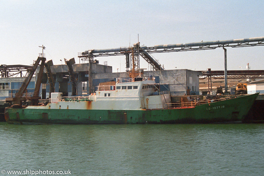 Photograph of the vessel  Celtic 1 pictured at Lorient on 23rd August 1989