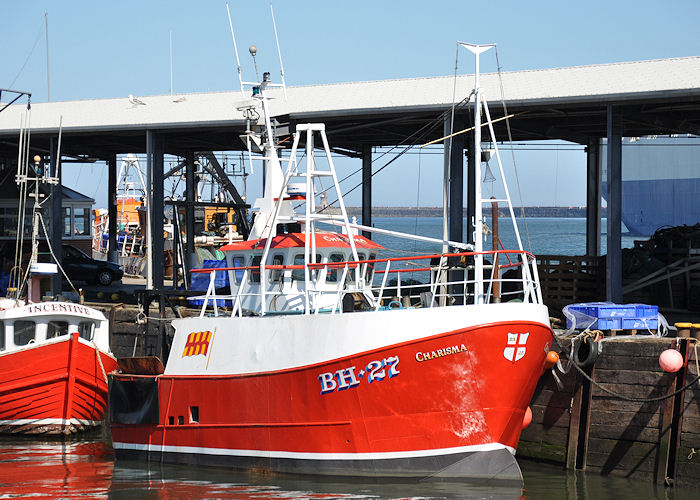 Photograph of the vessel fv Charisma pictured at the Fish Quay, North Shields on 3rd June 2011