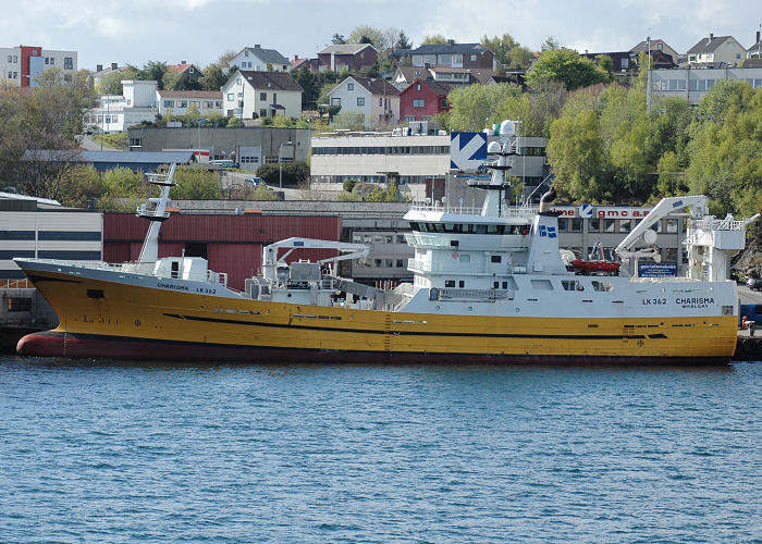 Photograph of the vessel fv Charisma pictured at Stavanger on 12th May 2005