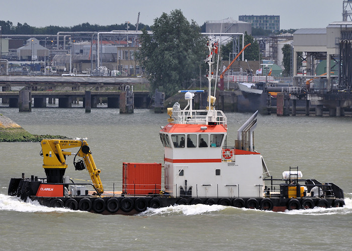 Photograph of the vessel  Claire H pictured passing Vlaardingen on 25th June 2012