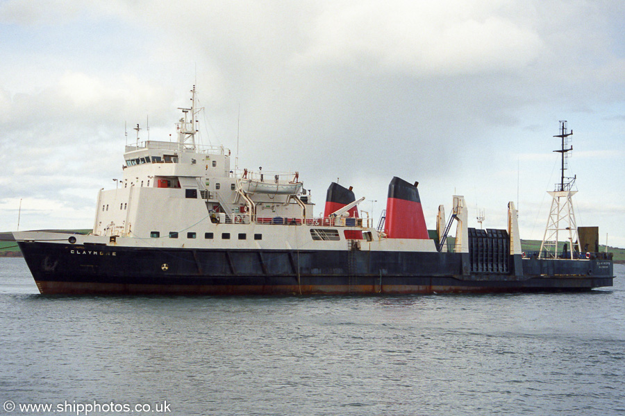 Photograph of the vessel  Claymore pictured at St. Margarets Hope on 10th May 2003