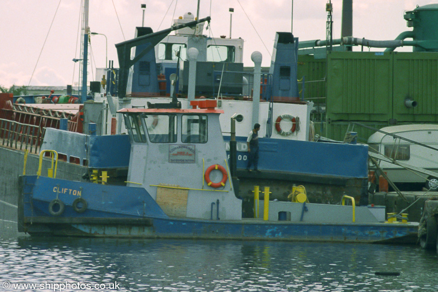 Photograph of the vessel  Clifton pictured in Salford Docks on 30th August 2003