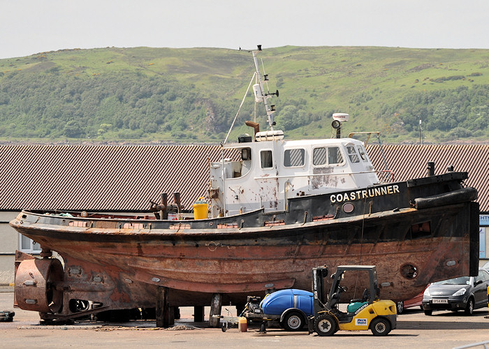 Photograph of the vessel  Coastrunner pictured at Fairlie on 2nd June 2012