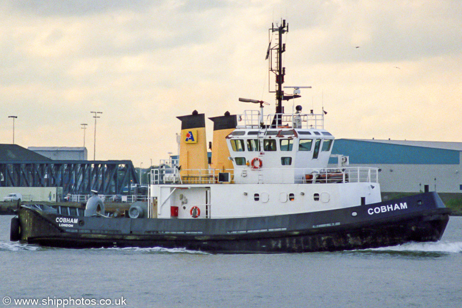  Cobham pictured at Gravesend on 30th August 2002