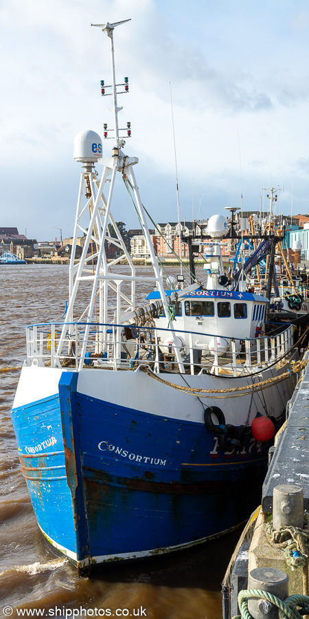 fv Consortium pictured at the Fish Quay, North Shields on 22nd February 2020