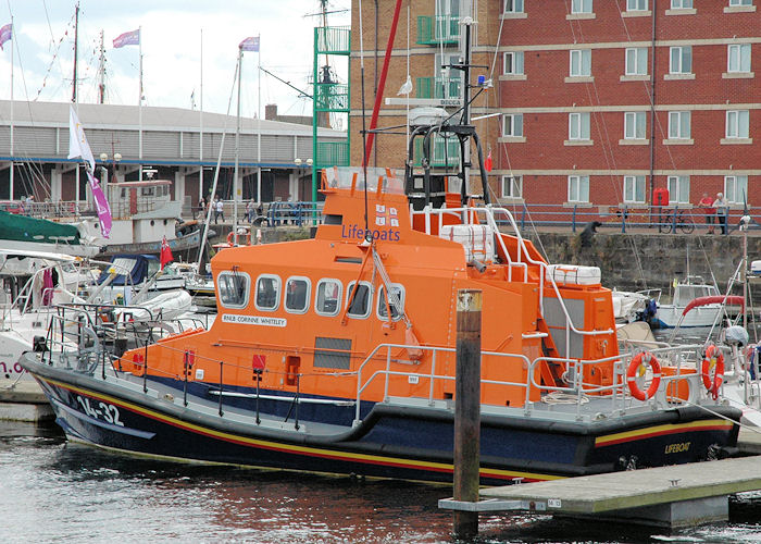 RNLB Corinne Whiteley pictured at Hartlepool on 7th August 2010
