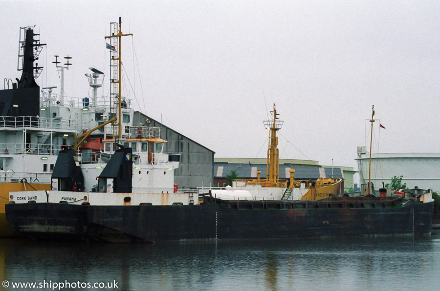 Photograph of the vessel  Cork Sand pictured in Salford Docks on 20th May 2000