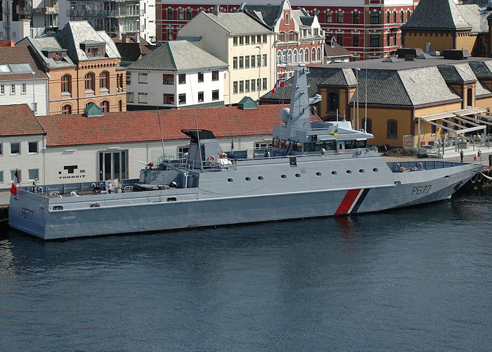 FS Cormoran pictured at Stavanger on 4th May 2008