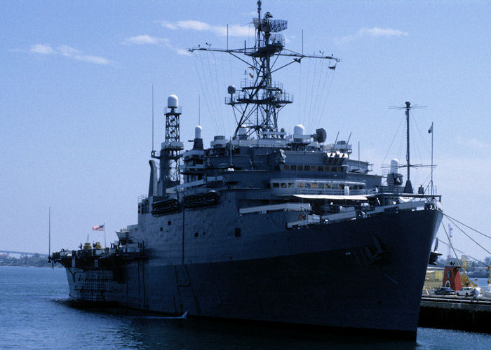 Photograph of the vessel USS Coronado pictured at San Diego on 16th September 1994