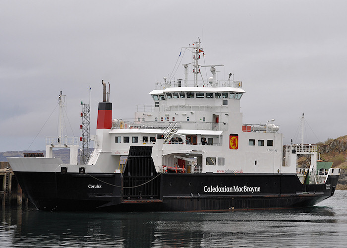 Photograph of the vessel  Coruisk pictured arriving at Mallaig on 7th April 2012