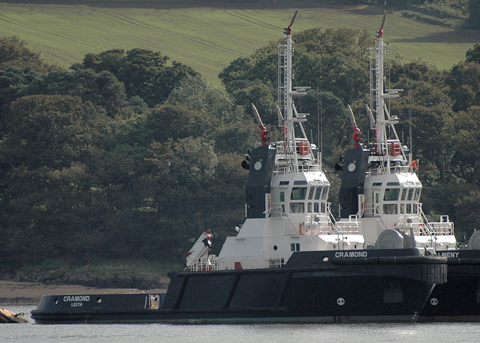 Photograph of the vessel  Cramond pictured at Hound Point on 26th September 2010