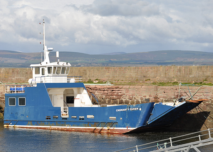 Photograph of the vessel  Cromarty Queen pictured at Cromarty on 14th April 2012
