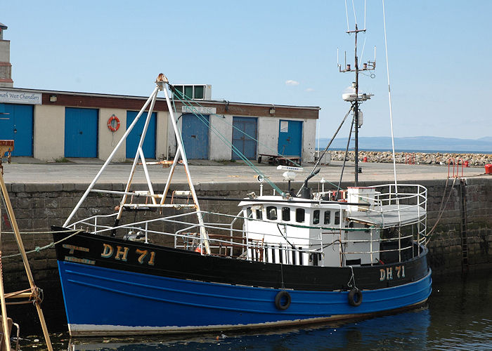 Photograph of the vessel fv Crusader of Kingswear pictured at Girvan on 8th May 2010