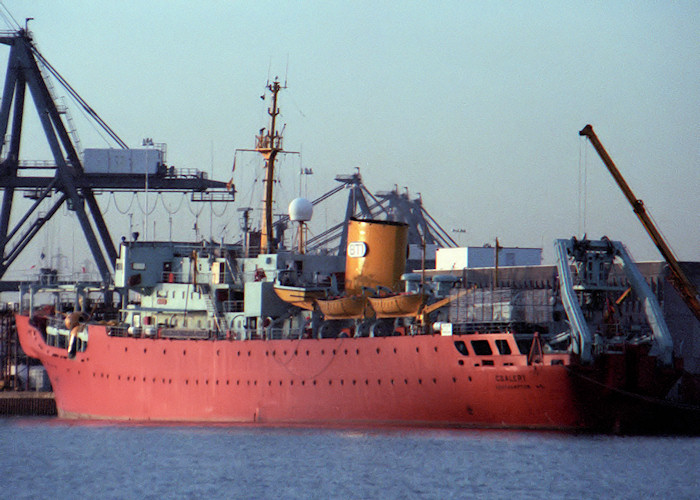  C.S. Alert pictured at Southampton on 22nd December 1987