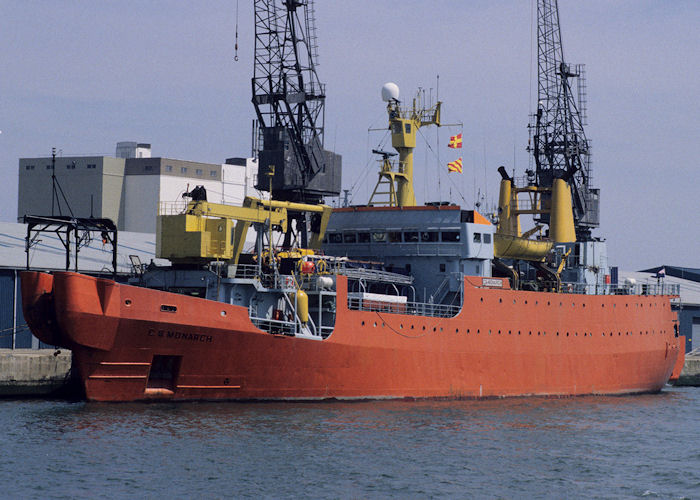 Photograph of the vessel  C.S. Monarch pictured at Southampton on 21st July 1996