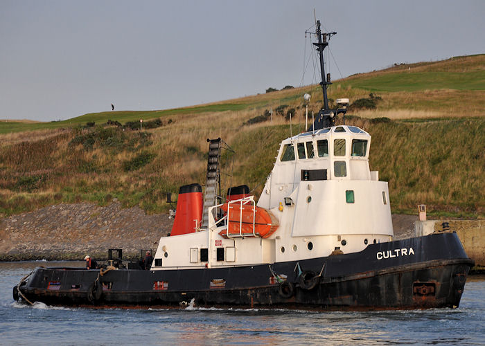 Photograph of the vessel  Cultra pictured at Aberdeen on 13th September 2013