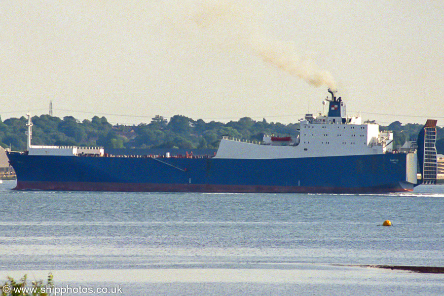 Photograph of the vessel  Dart 10 pictured departing Southampton on 24th June 2002