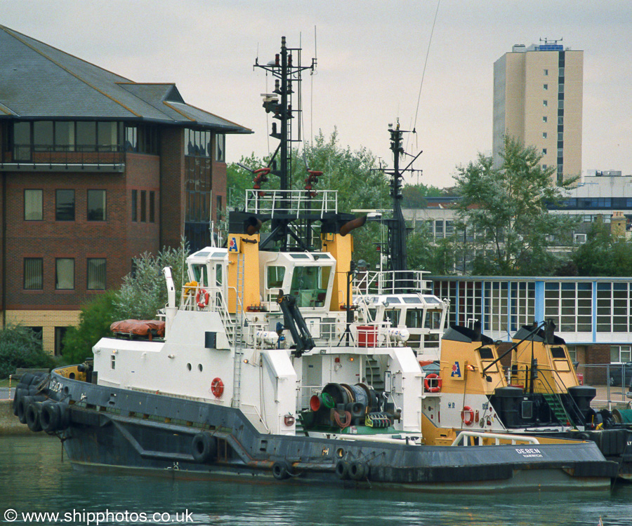 Deben pictured in Ocean Dock, Southampton on 27th September 2003