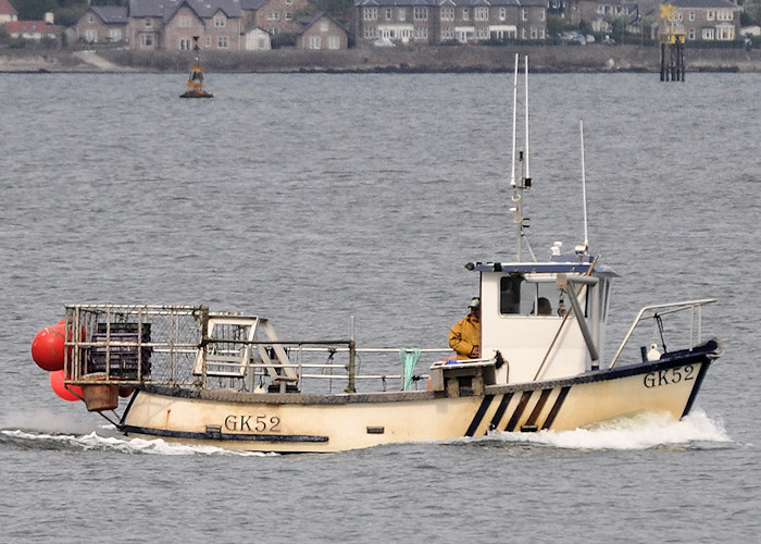 Photograph of the vessel fv Deep Sea One pictured passing Greenock on 4th June 2012