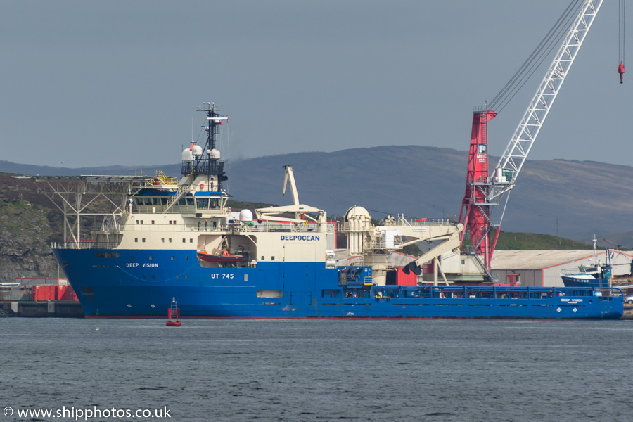  Deep Vision pictured at Lerwick on 20th May 2015